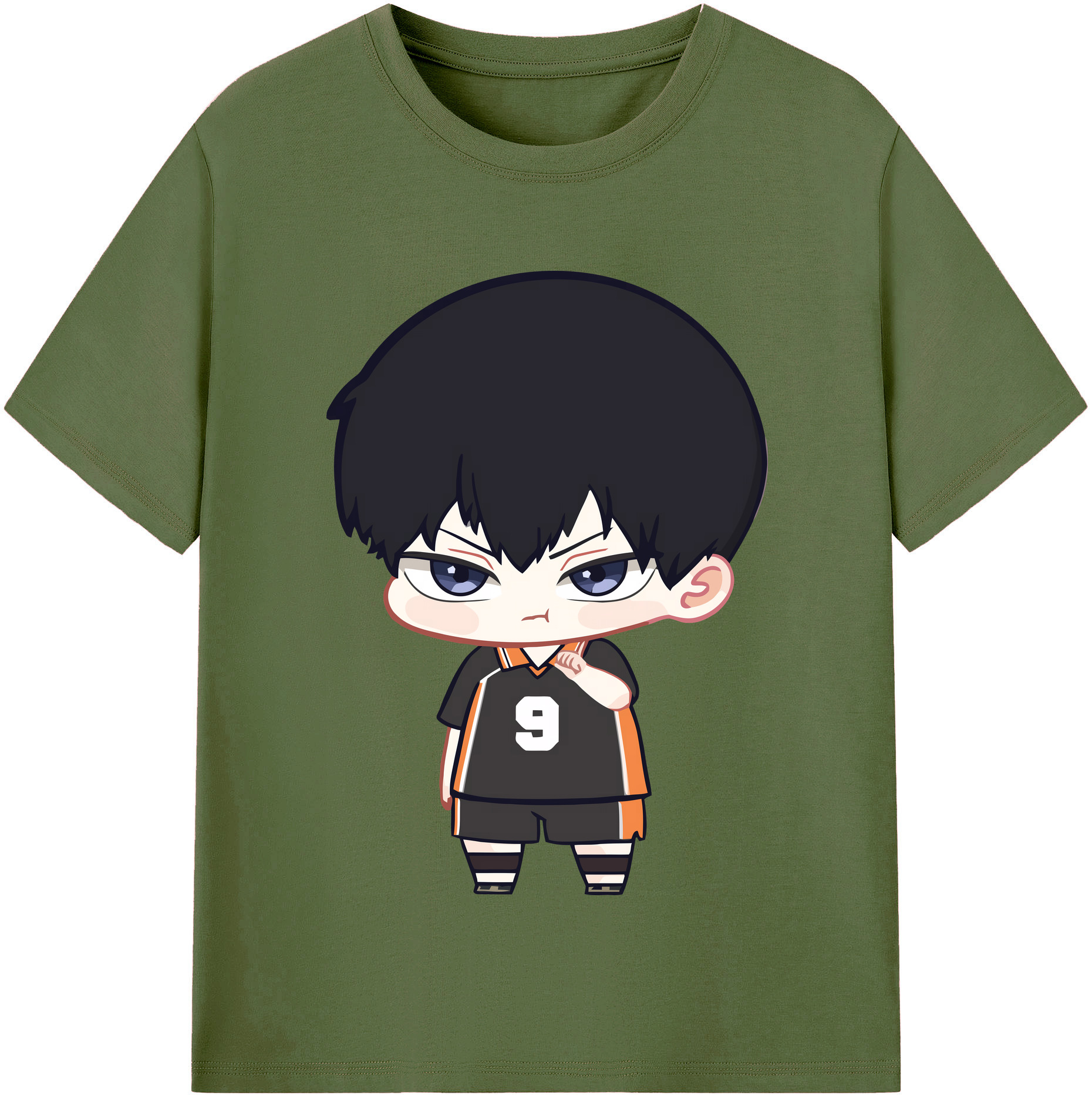 （画像用） ハイキュー!! Haikyu!! 綿100％半袖Tシャツ（フロントプリント）